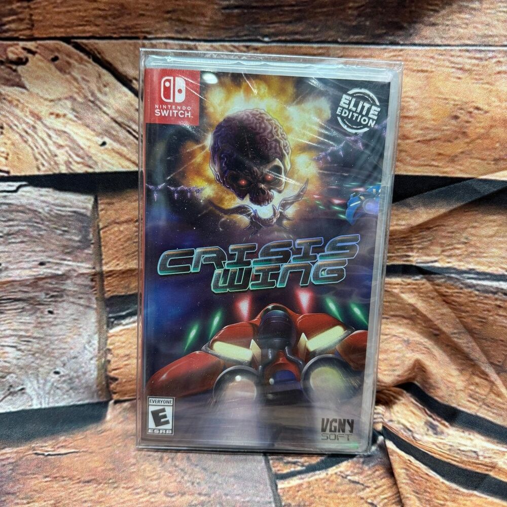 Crisis Wing Elite Edition Nintendo Switch New Sealed Shmup VGNYsoft Numbered